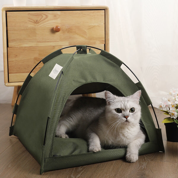 Pet Tent Bed House With Cushions