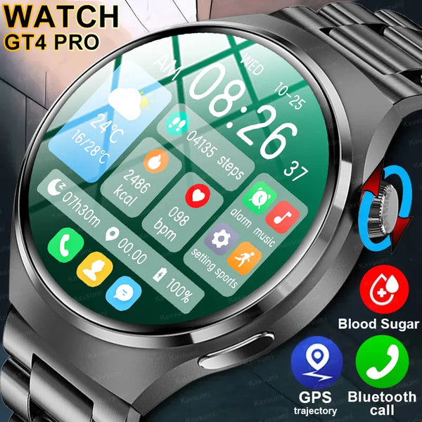 GT4 PRO Smart Watch AMOLED HD Screen 2023 New