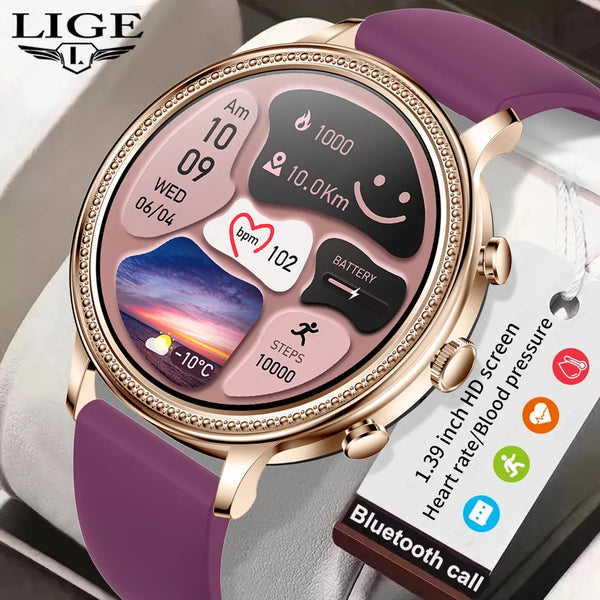 LIGE Luxury Smart Watches For Women 2023