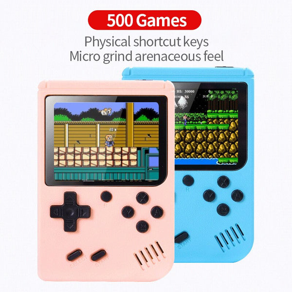 Retro Portable Mini Video Game Console with 500 Games