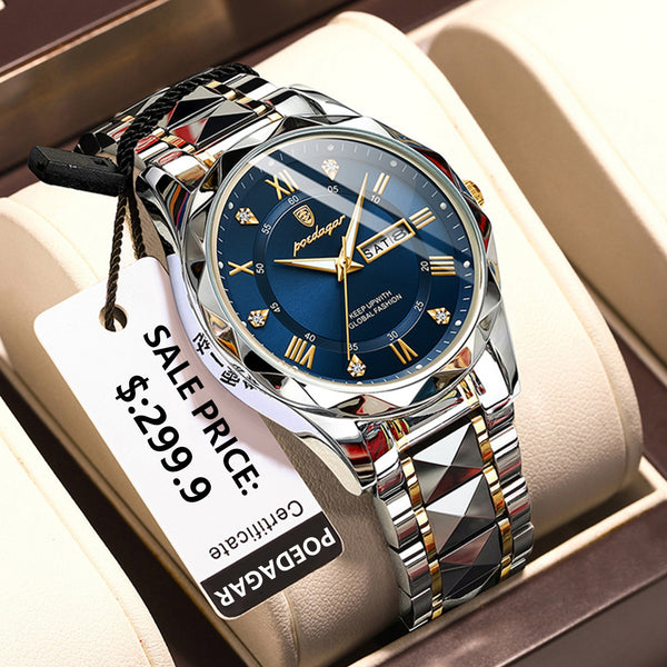 POEDAGAR Luxury Man Wristwatch